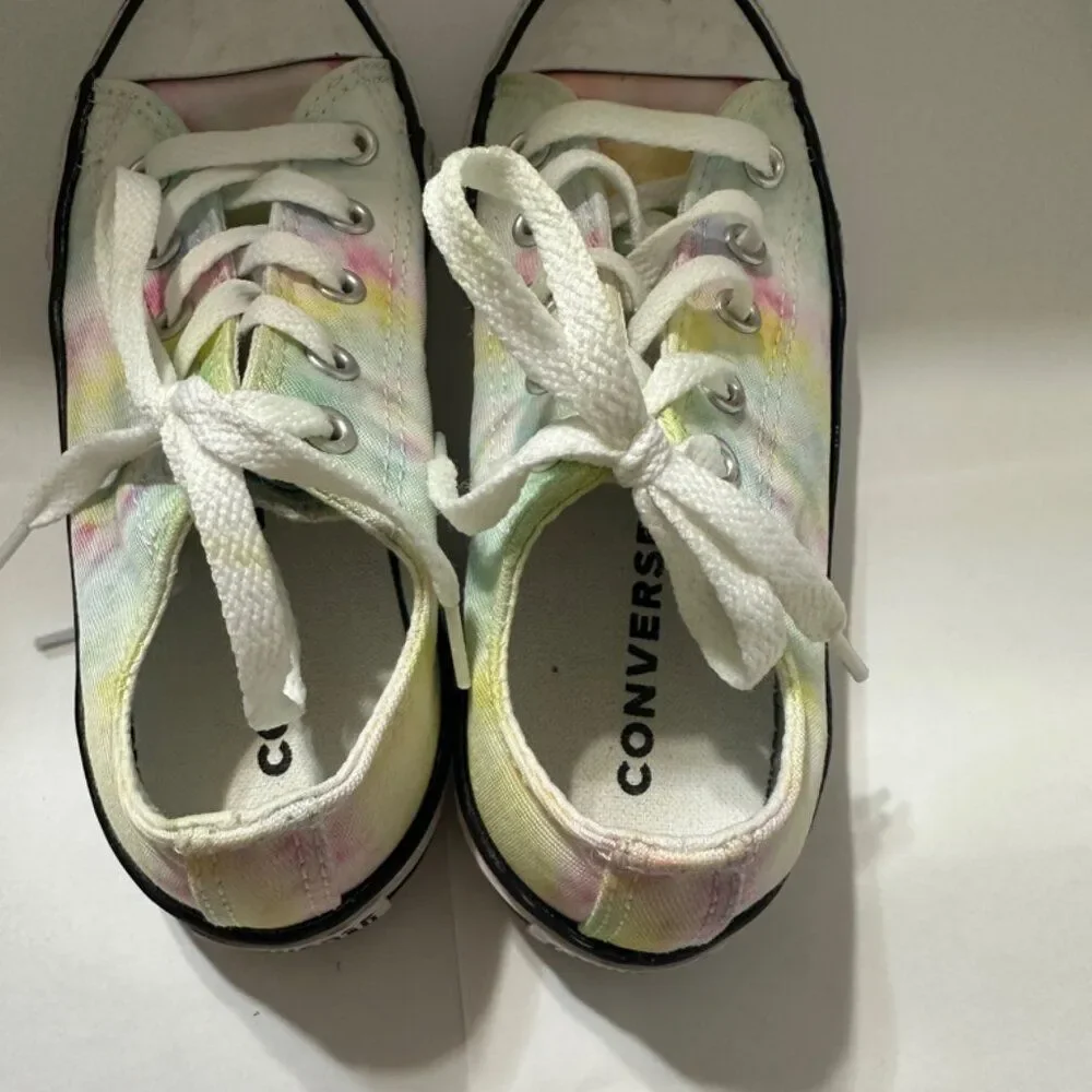 Converse Chuck Taylor Size 13Y Tie Dye Low Youth's Sneakers Size 3 Multicolor